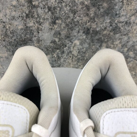 Adidas  Men's Size 9 Pro Model 2G Low Triple White Lace-Up Low Top Sneakers - Picture 4 of 15